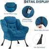 TackView Lazy Sofa ,Modern Large Accent Lounge Sofa with Side Pocket,Comfy Leisure Sofa,for Bedroom,Living Room,Dorm Rooms and Office - 4 of 4