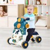 Costway 3-in-1 Baby Sit-to-Stand Walker w/ Lights & Music Function - 2 of 4