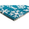 Imports Decor Printed Coir Doormat, Welcome Snowflakes, 18-Inch by 30-Inch - 3 of 3