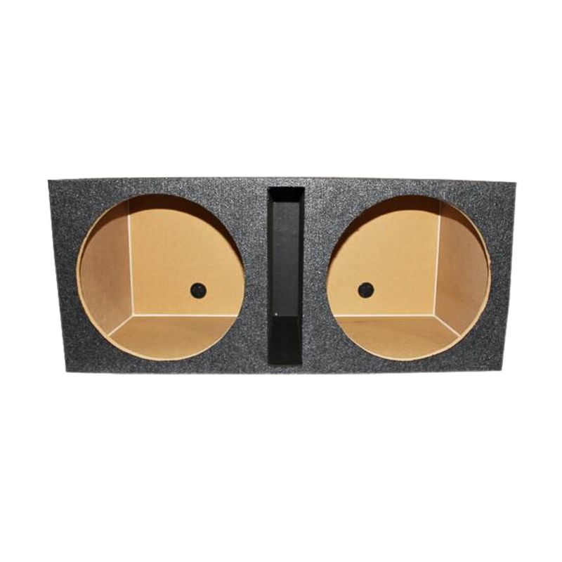 QPower QBASS Dual 15-Inch Vented MDF Subwoofer Sub Box Enclosure, 1 of 7