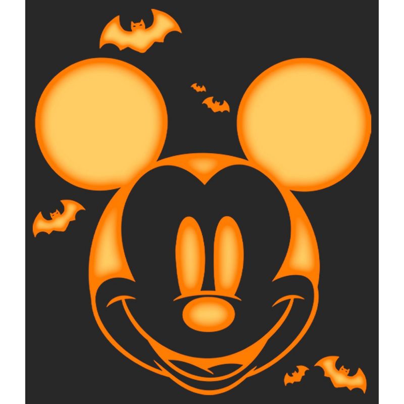 Women's Mickey & Friends Halloween Pumpkin Face T-Shirt, 2 of 5
