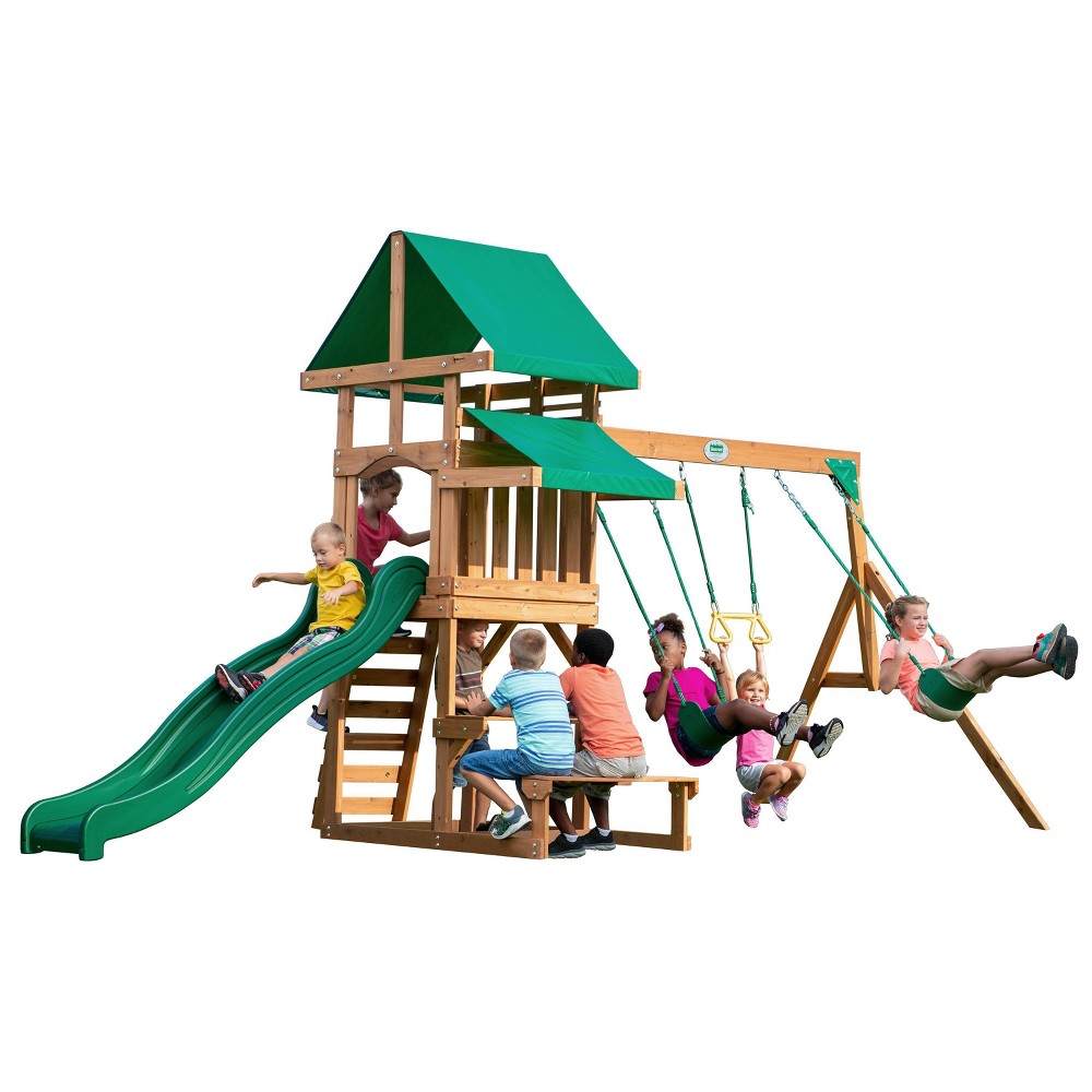 Backyard Discovery Belmont Swing Set, (3 boxes)