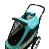 Petique Trailblazer Jogger, Dog Cart for Medium Size Pets, Ventilated Pet Stroller for Cats & Dogs - 2 of 4