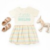 The Juniper Shop Little Darling Cursive Toddler Dress - 3 of 4