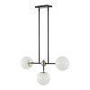 Collier 3 Light - 28" Pendant - Black/Nickel - Safavieh - image 2 of 4