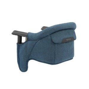Inglesina Fast Table Chair, Slate Blue Melange - High Chair for Babies & Toddlers 6-36 Months, Fits Tables 0.8'' - 3.35'' Thick - Includes Travel Bag - 1 of 4