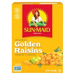 Sun-Maid Dried Fruit Golden Raisins – 12oz