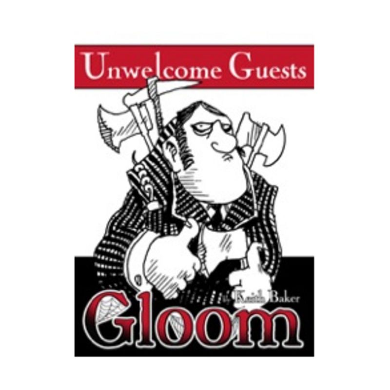 Gloom - Unwelcome Guests (1st Edition) Board Game, 1 of 2