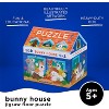 Crocodile Creek Bunny House Puzzle – 50 Pieces, 18" x 14", Ages 5 And Up - 3 of 3