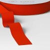18' Christmas Fabric Ribbon Red Velvet - Wondershop™ - 3 of 3