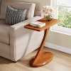 Tribesigns Z-Shaped Side Table with Solid Wood Leg - 2 of 4