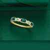Ross-Simons 0.90 ct. t.w. London and Sky Blue Topaz Ring in 14kt Yellow Gold - 4 of 4