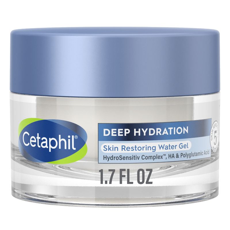 Cetaphil Deep Hydration Skin Restoring Water Gel - 1.7oz, 1 of 8