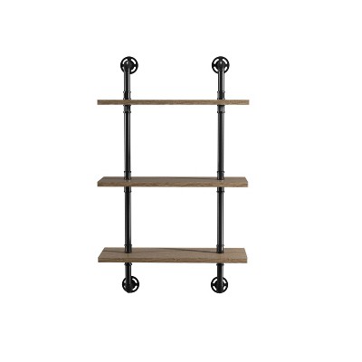 Dylan 3 Layer Floating Shelves Natural - HOMES: Inside + Out