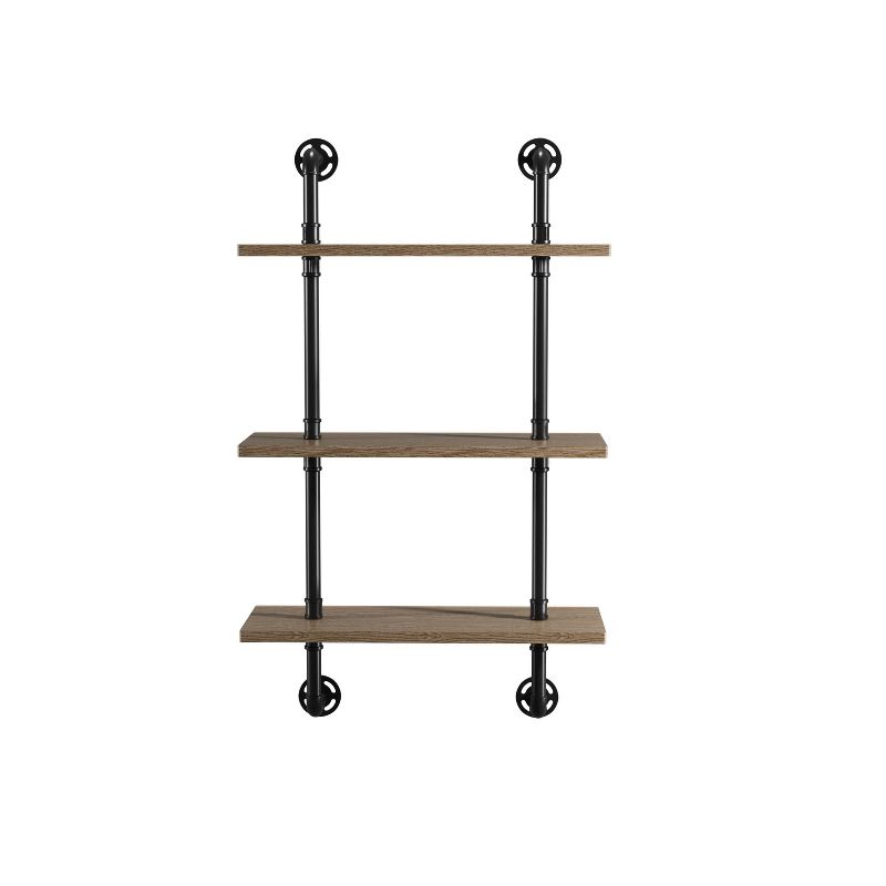 Dylan 3 Layer Floating Shelves Natural - HOMES: Inside + Out, 1 of 6