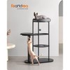 Feandrea by SONGMICS HOME Modern Cat Tree, Heavy Duty Cat Tower, Steel Tube and Particleboard, Platform with Cushion, Sisal Cat Scratching Post - 2 of 4