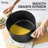 MICHELANGELO Stock Pot with Lid, Large Pot for Cooking, Nonstick Cooking Pot with Healthy Coating, Non Stick Soup Pot Induction Compatible - 3 of 4