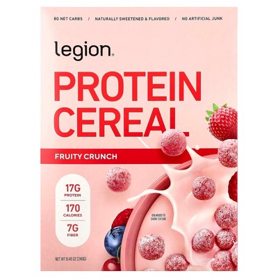 Legion Athletics, Protein Cereal, Fruity Crunch, 8.46 oz
