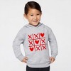 The Juniper Shop Tic Tac Heart Toddler Graphic Hoodie - 2 of 3