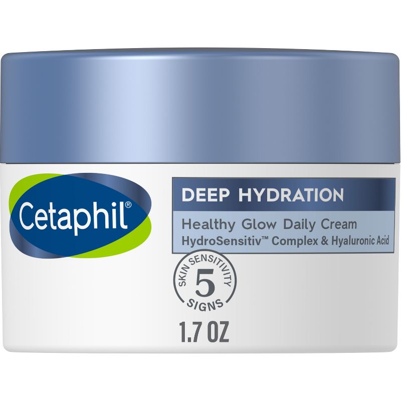 Cetaphil Deep Hydration Healthy Glow Daily Face Cream - 1.7oz, 1 of 7