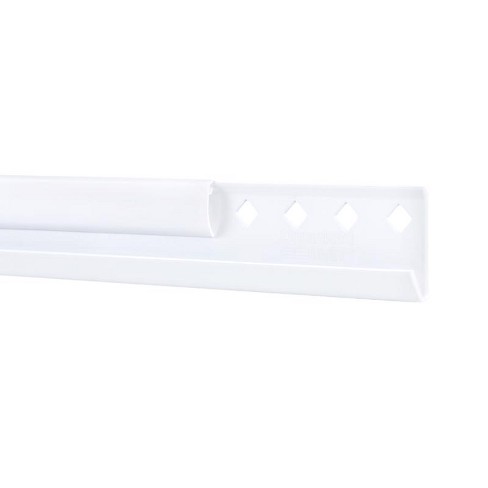 Organized Living Freedom Rail 2.25 In. H X 0.5 In. W X 60 In. L Epoxy ...