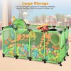 Yescom Pool Storage Bin Extra Large Rolling Cart - 4 of 4