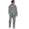 ADR Men's Pajamas Set, Soft Plush Fleece Pajamas Man, Pajamas PJs Set - 2 of 4