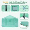 Greenhouses For Outdoors With Adjustable Roof, Rod, YKK Zipper, Metal Frame Hexagonal Outdoor Reinforced Greenhouse - 3 of 4