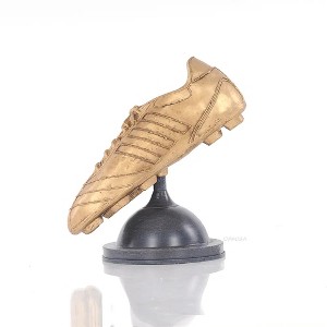 Golden Boot Award Replica 9" – Handmade Iron Trophy – Soccer Top Scorer Display By Old Modern Handicrafts - 1 of 4