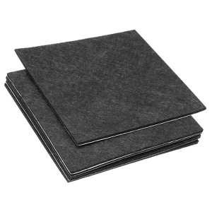 Unique Bargains Square Soft Adhesive Non-slip Anti-scratch Furniture Lamp Base Felt 5 Pcs - 1 of 4