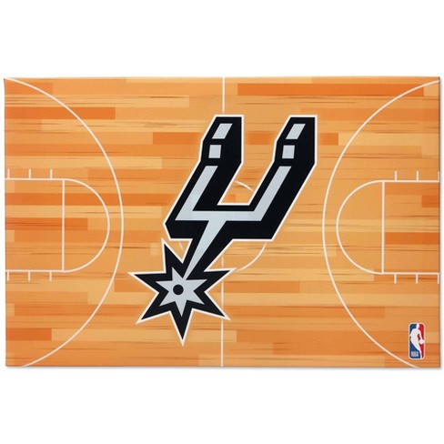 Nba San Antonio Spurs Embossed Metal Pill Wall Sign : Target