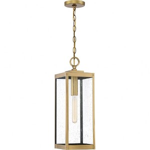 Quoizel Lighting Westover 1 - Light Pendant in  Antique Brass - 1 of 1