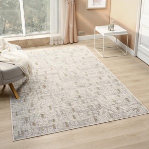 LUXE WEAVERS Modern Geometric Shapes Indoor Area Rug - 1 of 4