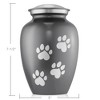 Reminded Pet Cremation Urns for Dog and Cat Ashes, Memorial Paw Print Urn - 3 of 4