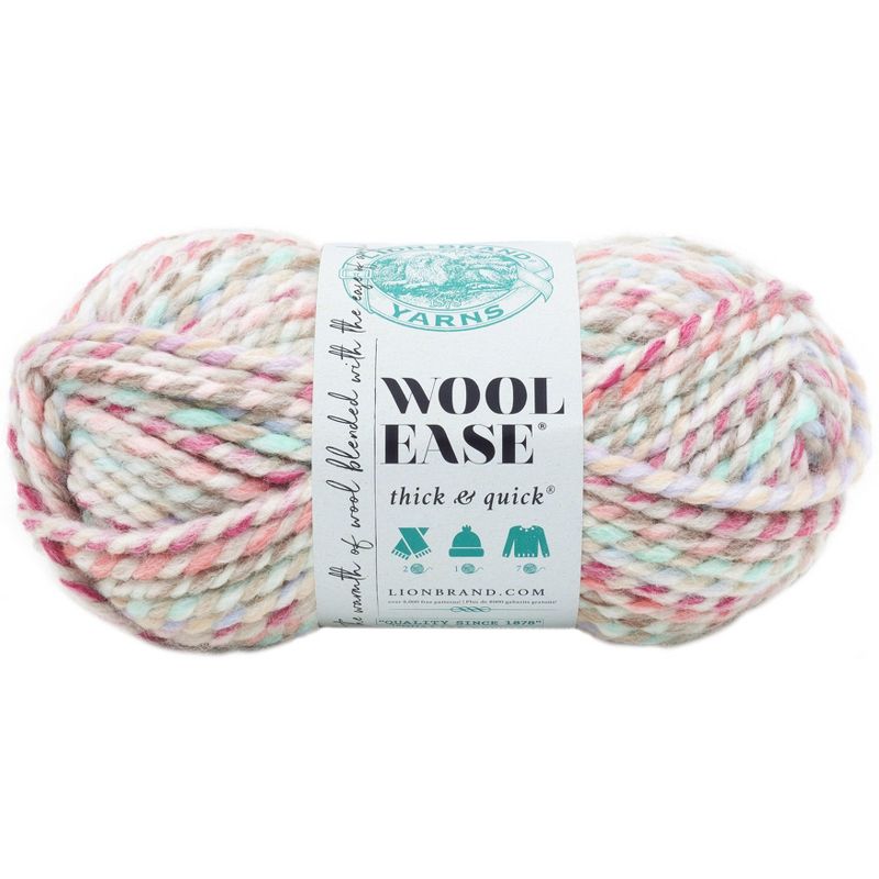 (3 Pack) Lion Brand Wool-Ease Thick & Quick Yarn - Carousel, 2 of 4