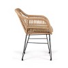 WestinTrends 3-Piece Wicker Outdoor Patio Conversation Set - 3 of 4