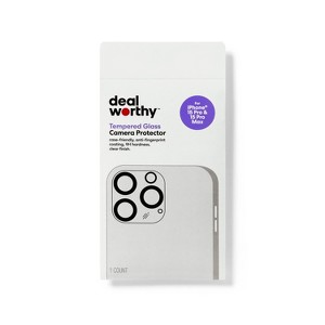 Apple iPhone 15 Pro/iPhone 15 Pro Max Lens Protector - dealworthy™ - 1 of 4