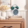 REGALWOVEN Old Fashioned Battery-Powered Metal Night Light Alarm Clock 5.9 x 4.3 x 2 Inches - 2 of 4