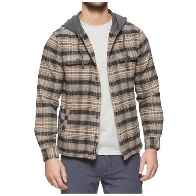 Men's Manning Hooded Shirt Jacket - Flags & Anthem