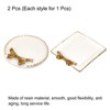 Unique Bargains Vintage Decorative Resin Bow-Knot Decorative Jewelry Tray 2 Pcs - 3 of 4