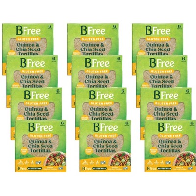 Bfree Quinoa Chia Seed Tortilla Wraps - Case of 12/8.9 oz