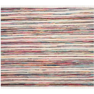 Rag Rug RAR126 Hand Woven Indoor Rugs - Safavieh - 1 of 4