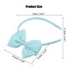 Unique Bargains Bow Headband Fashion Cute Polyester Hairband for Teenager 5.9x4.4 Inch - 4 of 4