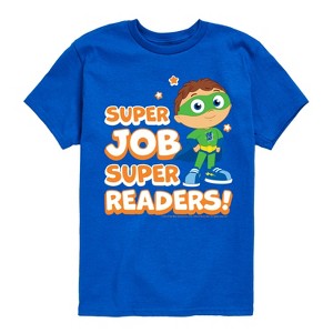 Boys' - Super Why - Super Job Super Readers Short Sleeve Graphic T-Shirt - 1 of 4