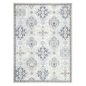 TOWN & COUNTRY EVERYDAY Avani Cottagecore Medallion Everwash Washable Area Rug - 1 of 4