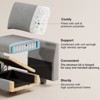 Belffin 22.8 Single Seat Module - Compact Chenille Sofa with Hidden Storage & Tool-Free Assembly - 4 of 4