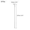 Unique Bargains Bikes Furniture Repair Long Arm S2 Steel Spanner Ball End Hex Key Wrenches 8 Pcs - 2 of 4