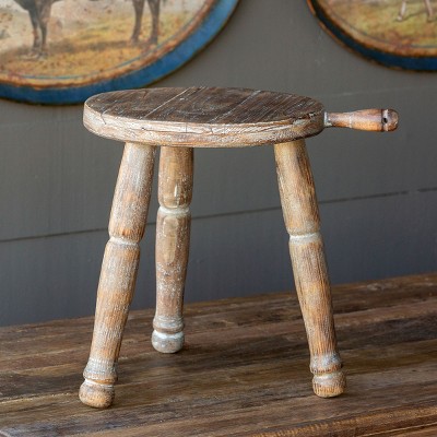 Park Hill Collection Milking Stool Display Riser