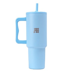 Cubitt Insulated Stainless Steel 40 oz Tumbler with Handle and Straw Lid, Cupholder friendly - 1 of 4