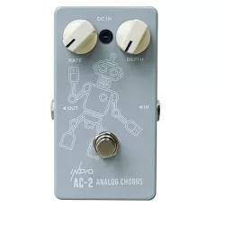 Monoprice AC-2 True Bypass Vintage Analog Chorus Guitar Effect Pedal - Indio Series